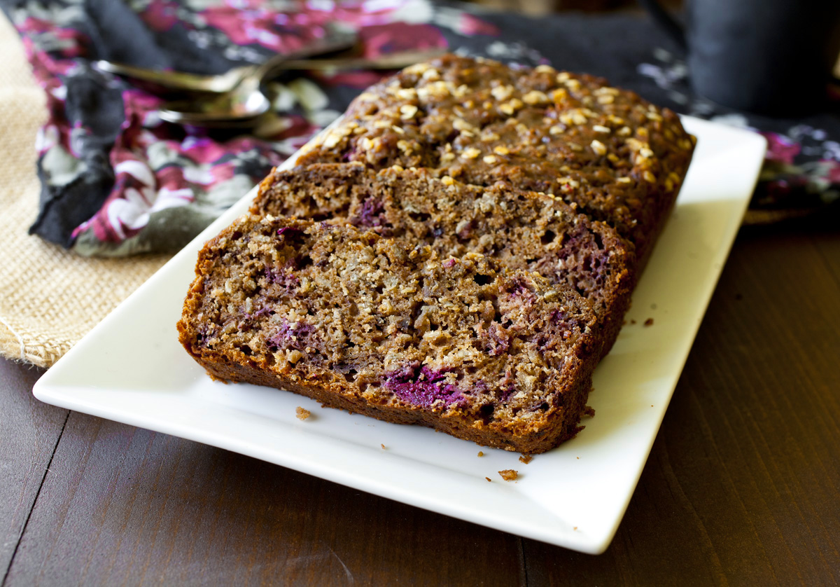 Blackberry Lemon Quick Bread - Partial Ingredients